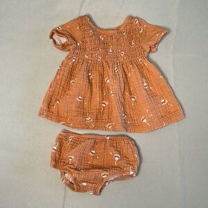 Dress and matching chonies set.
